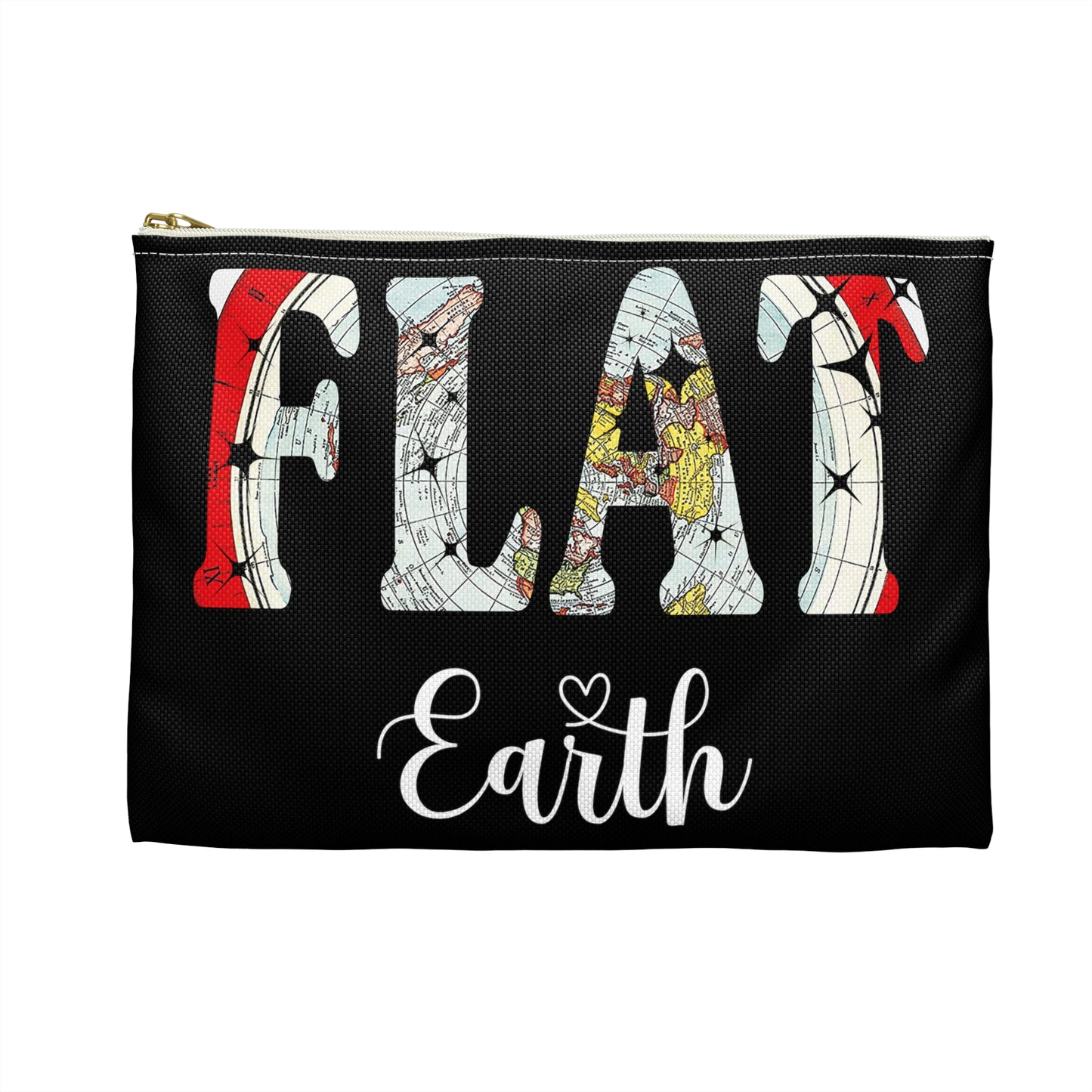 Flat Earth Accessory Pouch