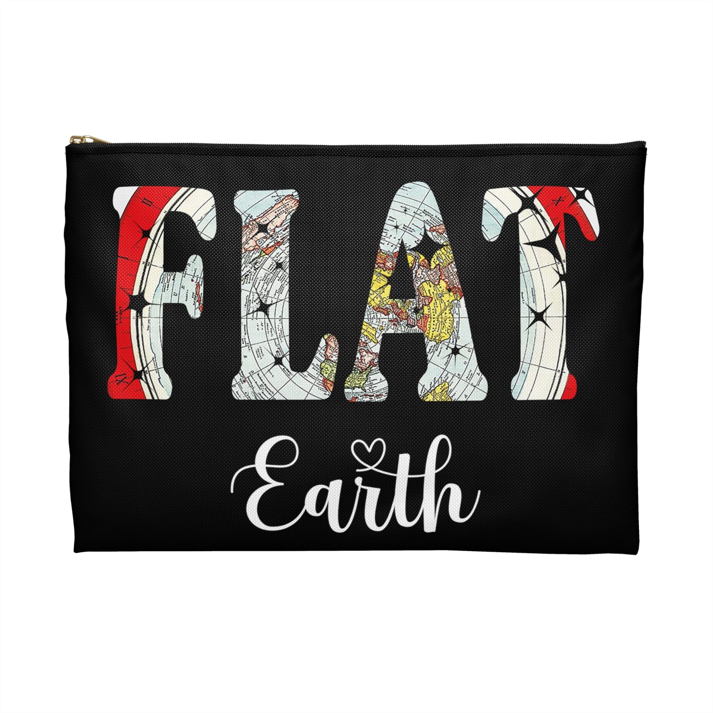 Flat Earth Accessory Pouch