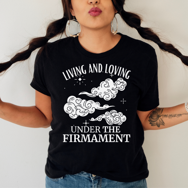 Flat Earth T-Shirt: Living and Loving Under the Firmament