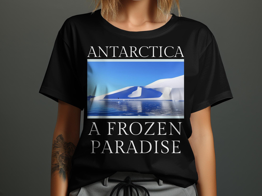 Antarctica T-Shirt Collection Shirt - This Shirt Featuring A Frozen Paradise