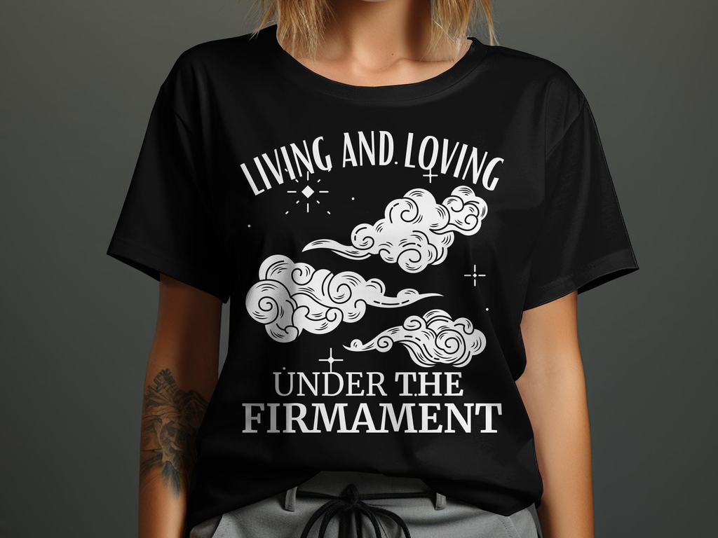 Flat Earth T-Shirt: Living and Loving Under the Firmament