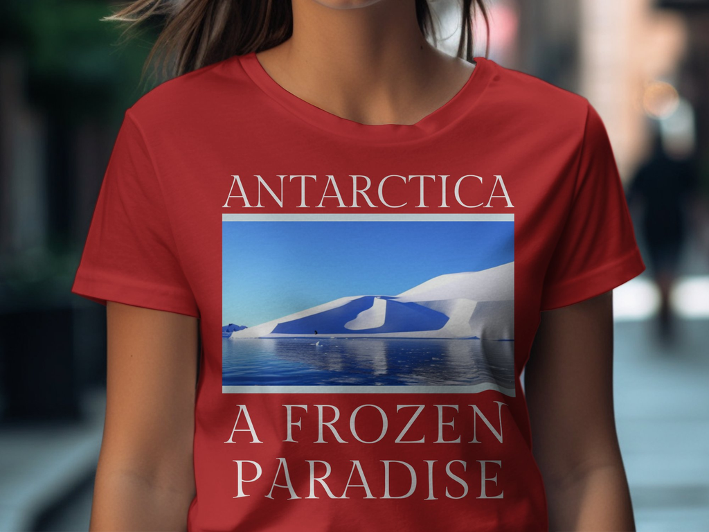 Antarctica T-Shirt Collection Shirt - This Shirt Featuring A Frozen Paradise