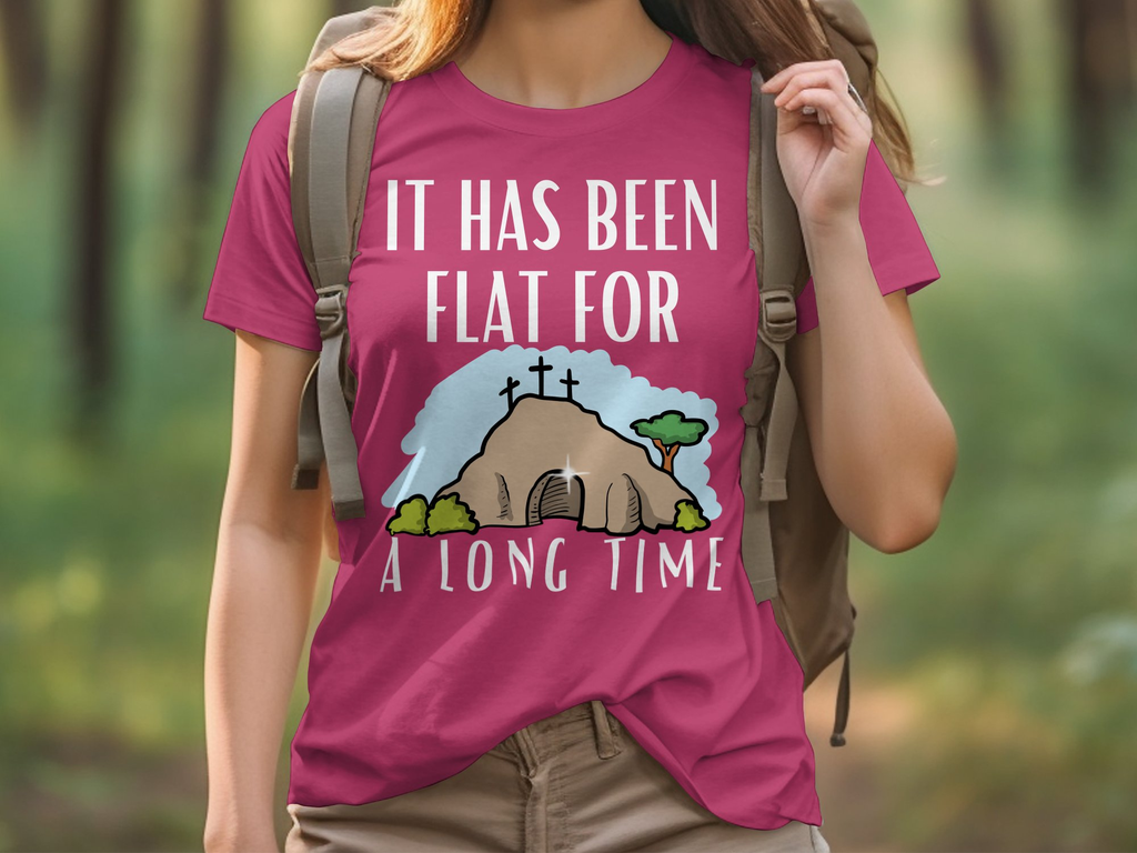 Flat Earth T-Shirt S: It Has Been Flat For A Long Time